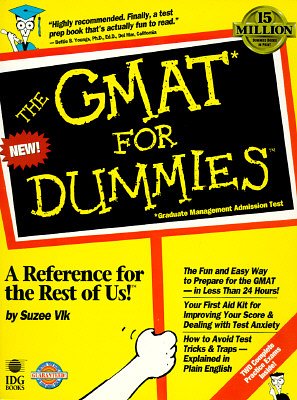 Cover Art for 9781568843766, The Gmat for Dummies by Vlk