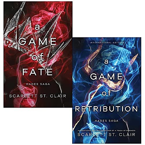Scarlett St Clair Hades Saga Collection 2 Books Set (A Game of Fate, A Game of Retribution)