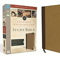 Cover Art for 9780310444442, NIV, Cultural Backgrounds Study Bible, Imitation Leather, Indexed: Bringing to Life the Ancient World of Scripture by Zondervan