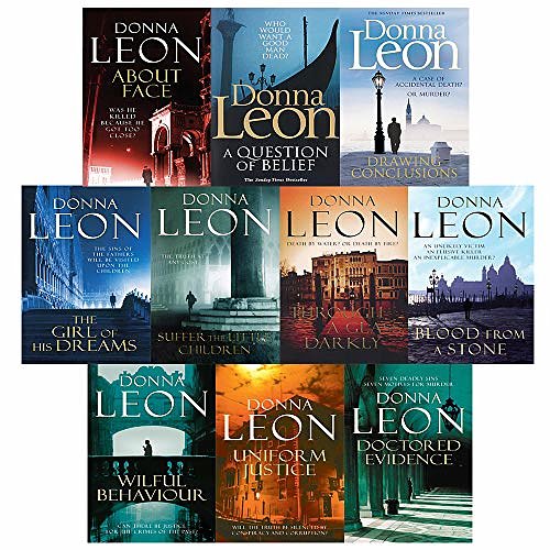 3 editions of Donna Leon 10 Books Collection Pack Set RRP: £79.9 (Blood from a Stone, Uniform Justice, A Sea of Troubles, Fatal Remedies, A Noble Radiance, Friends in High Places, Doctored Evidence, Death in a Strange Country, Wilful Behaviour, Death at La Fenice) by Donna Leon