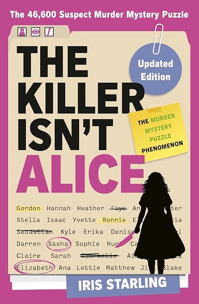 Cover Art for 9781807845827, The Killer Isn't Alice by Iris Starling