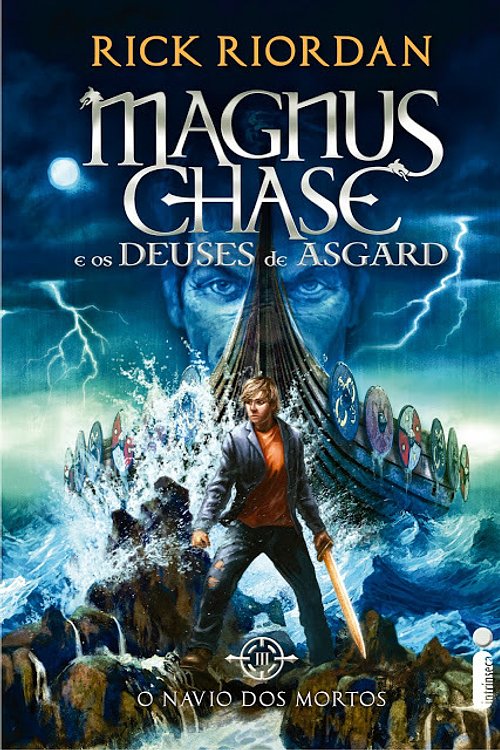 Cover Art for 9788551002476, O Navio dos Mortos by Rick Riordan