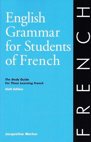 Cover Art for 9780934034371, English Grammar for Students of French by Jacqueline Morton