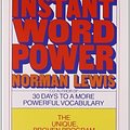 Cover Art for 9780451136015, Lewis Norman : Instant Word Power (Signet) by Norman Lewis