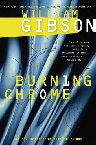 Cover Art for B00ICMWZH4, Burning Chrome by William Gibson