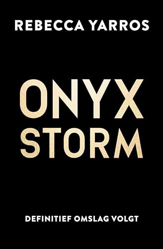 Cover Art for 9789020554113, Onyx Storm by Rebecca Yarros