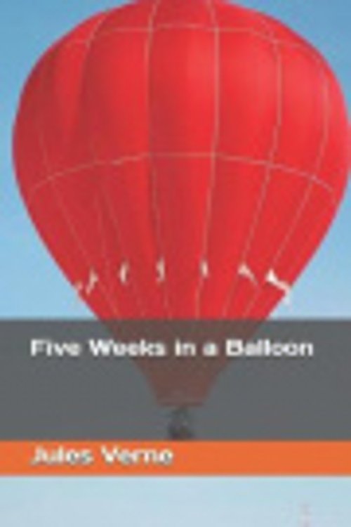 Cover Art for 9781093336221, Five Weeks in a Balloon by Jules Verne