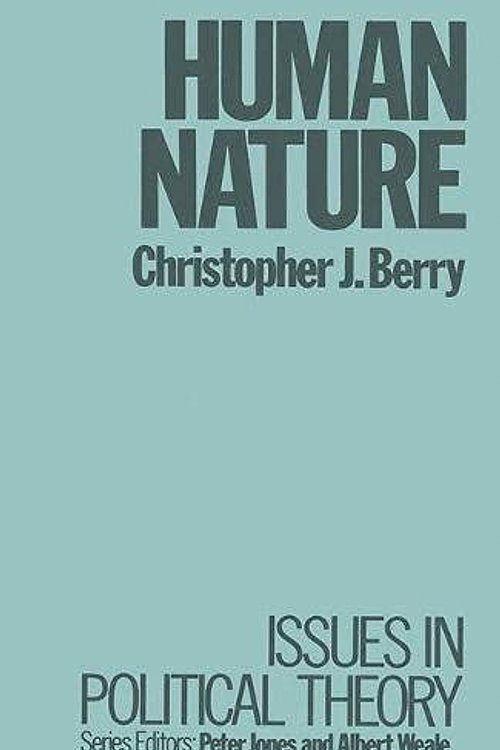 Cover Art for 9780333375242, Human Nature by Christopher J. Berry