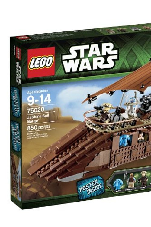 Cover Art for 0673419191432, Jabba's Sail Barge Set 75020 by LEGO