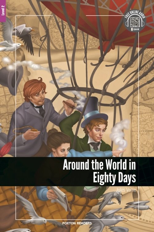Cover Art for 9781911481607, Around World Eighty Days Foxton Read 2 by Jules Verne