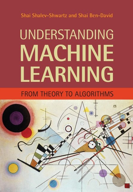 Cover Art for 9781107057135, Understanding Machine Learning: From Theory to Algorithms by Shalev-Shwartz, Shai, Ben-David, Shai