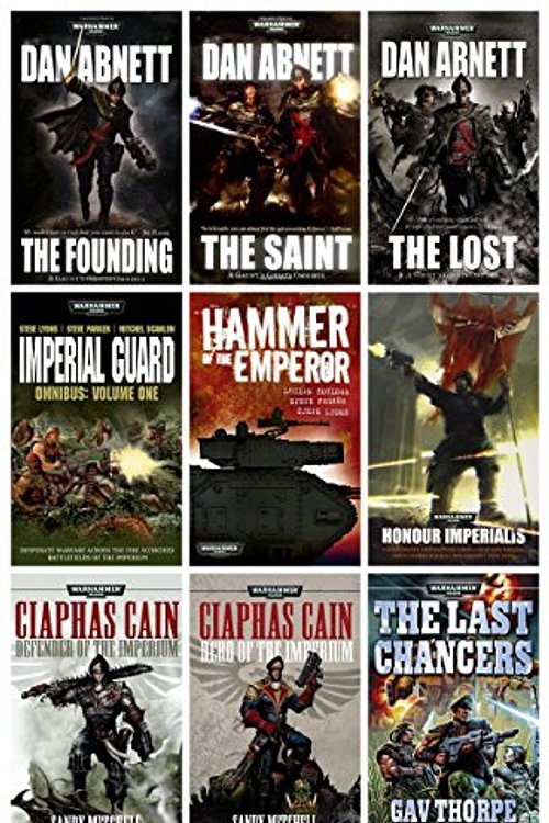 Cover Art for 0719534867484, Imperial Guard Omnibus Collection of 9 Books: Gaunt's Ghosts Founding Saint Lost Ciaphas Cain Hero Defender Hammer Emperor Honour Imperalis (Warhammer 40,000 40K 30K Games Workshop Forge World) OOP by Dan Abnett, Sandy Mitchell, Steve Lyons, Steve Parker, Mitchell Scanlon, Lucien Soulban, Rob Sanders