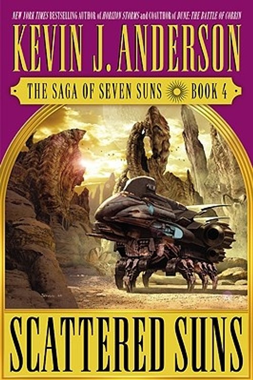 Cover Art for 9780446577175, Scattered Suns by Kevin J. Anderson