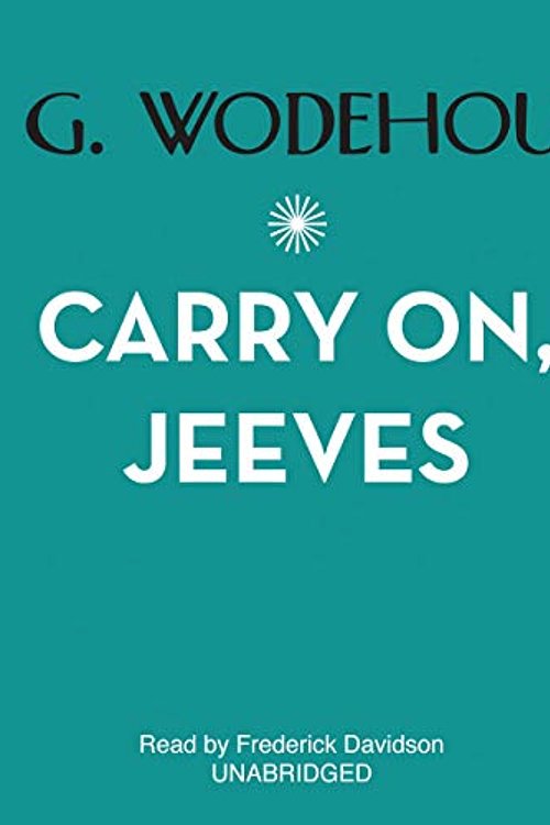 Cover Art for 9780792778677, Carry On, Jeeves by P G. Wodehouse