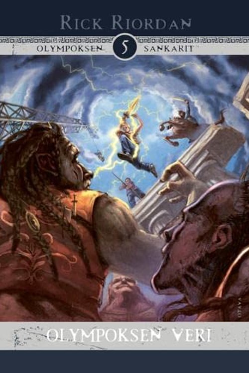 Cover Art for 9789511285533, Olympoksen veri by Rick Riordan