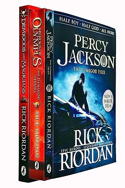 Cover Art for 9789124236311, Rick Riordan Demigods 3 Books Collection Set (The Demigod Diaries [Hardcover], Percy Jackson: The Demigod Files & Demigods and Magicians) by Rick Riordan