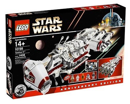 Cover Art for 0673419016162, Rebel Blockade Runner Set 10019 by LEGO