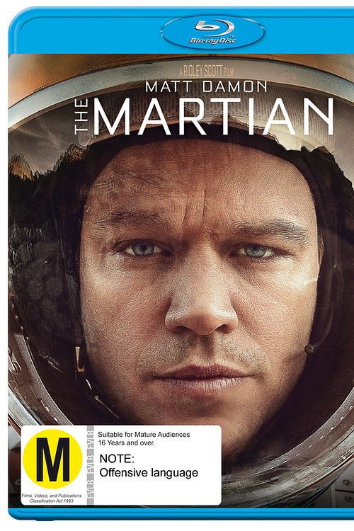 Cover Art for 5053083069124, The Martian Blu-ray [Region 4] by NZ Movies