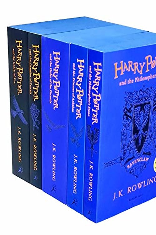 Cover Art for 9789124083892, Harry Potter House Ravenclaw Edition Series 16-20: 5 Books Collection Set By J.K. Rowling (Philosopher's Stone, Chamber of Secrets, Prisoner of Azkaban, Goblet of Fire, Order of The Phoenix) by J.k. Rowling