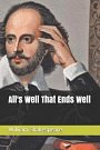 Cover Art for 9798629090816, All's Well That Ends Well by William Shakespeare