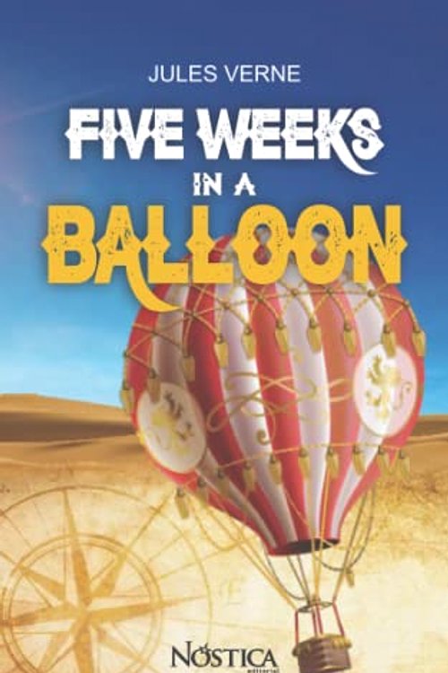 Cover Art for 9798410432641, FIVE WEEKS IN A BALLOON by Jules Verne