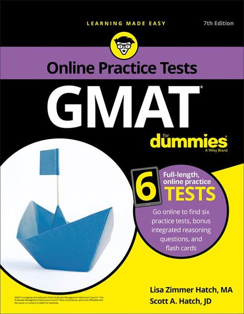 Cover Art for 9781119374107, GMAT For Dummies by Lisa Zimmer Hatch, Scott A. Hatch