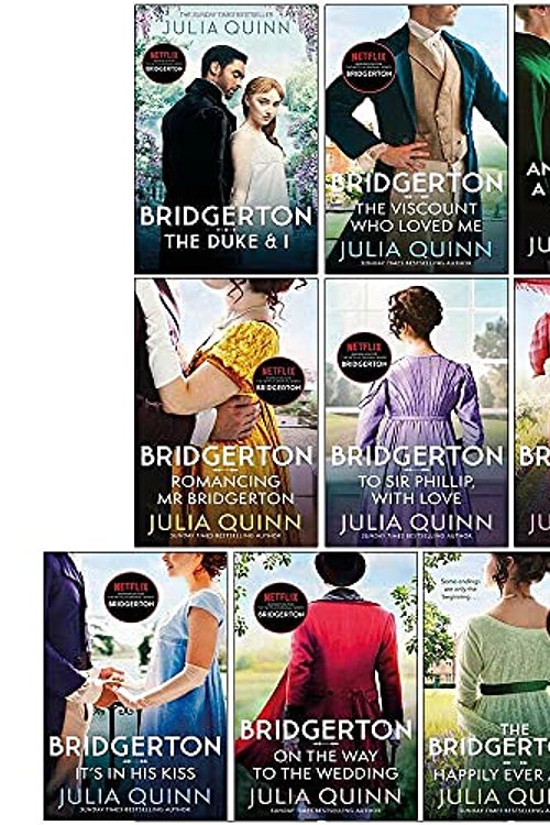 Cover Art for 9789124139780, Bridgerton Family Book Series Complete 10 Books Collection Set by Julia Quinn NETFLIX by Julia Quinn