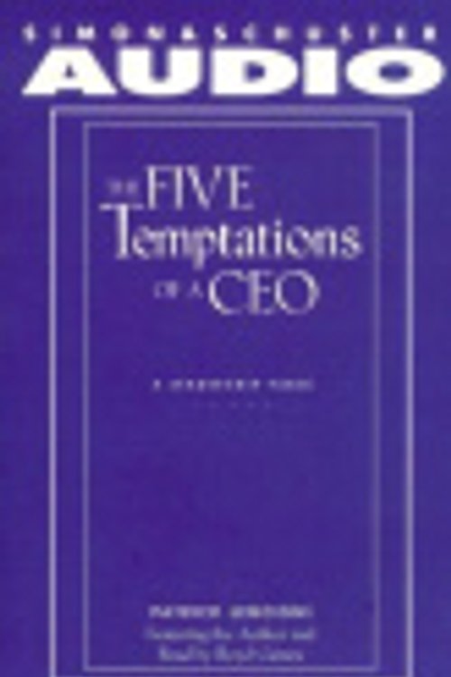 Cover Art for 9780671043353, The Five Temptations of a Ceo by Patrick Lencioni