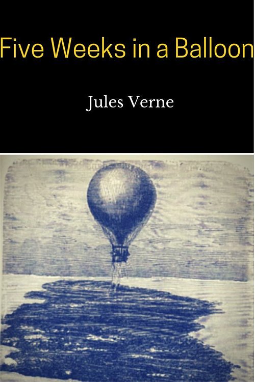 Cover Art for 9786050442311, Five Weeks in a Balloon by Jules Verne