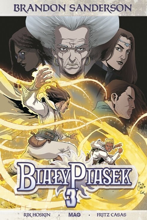 Cover Art for 9788366712225, Biały piasek 3 by Brandon Sanderson