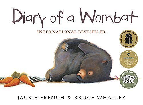 Cover Art for B00OUASYRC, Diary of a Wombat by Bruce Whatley, Jackie French