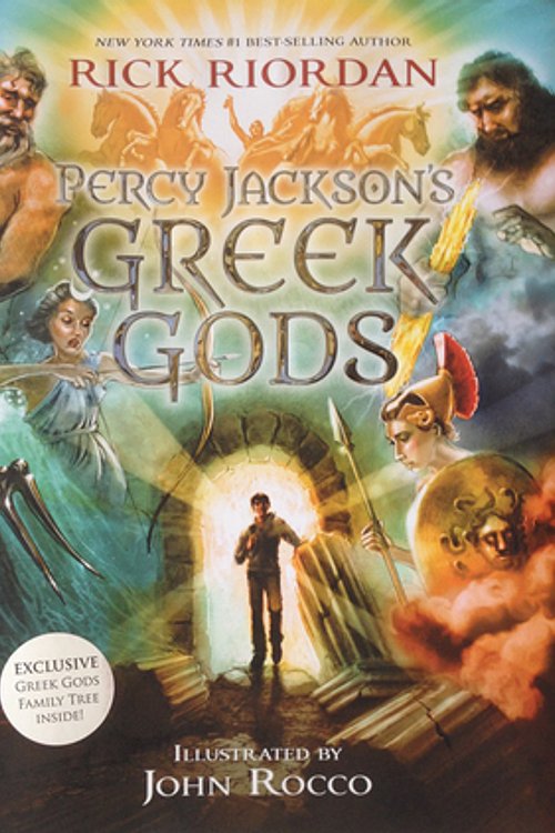 Cover Art for 9781484720943, Percy Jackson's Greek Gods by Rick Riordan