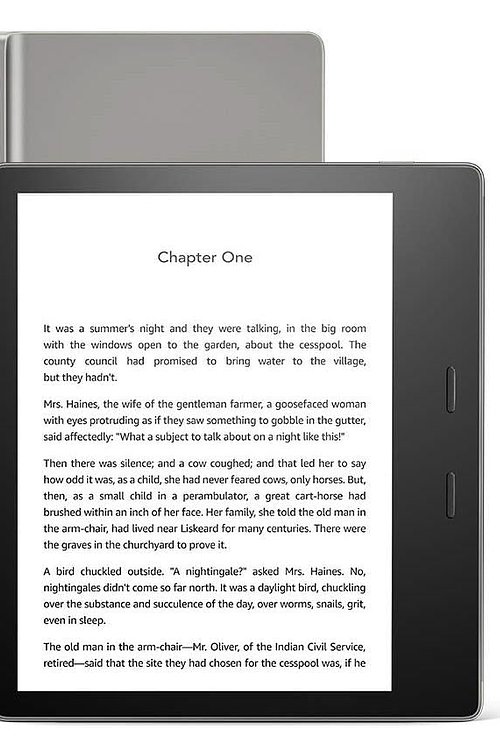 Cover Art for 0841667191836, All-new Kindle Oasis - Now with adjustable warm light - 8 GB, Graphite (International Version) by AMAZON