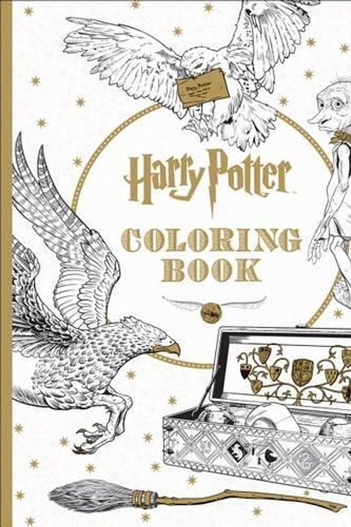 Cover Art for 9781338029994, Harry Potter: The Official Coloring Book #1 by Scholastic