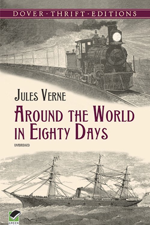 Cover Art for 9780486115078, Around the World in Eighty Days by Jules Verne