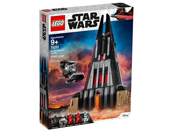 Cover Art for 5702016370454, Darth Vader's Castle Set 75251 by Lego