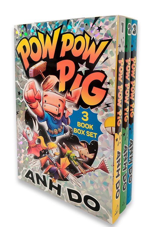 Cover Art for 9781761180408, Pow Pow Pig Three Book Box Set (slipcase) by Anh Do