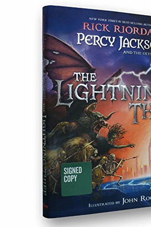 Cover Art for 9781368046725, The Lightning Thief (Illustrated Edition) by Rick Riordan