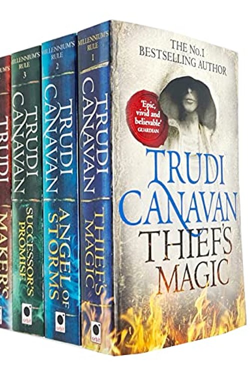 Cover Art for 9789124126162, Millennium’s Rule Series 4 Books Collection Set By Trudi Canavan (Thief's Magic, Angel of Storms, Successor's Promise, Maker's Curse) by Trudi Canavan