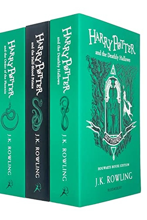 Cover Art for 9789124213817, Harry Potter House Slytherin Edition Series Collection 7 Books Set By J.K. Rowling (Philosopher's Stone, Chamber of Secrets, Prisoner of Azkaban, Goblet Of Fire, Half-blood Prince & More) by J.K. Rowling