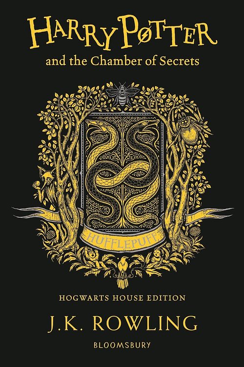 Cover Art for 9781408898161, Harry Potter and the Chamber of Secrets - Hufflepuff Edition by J.K. Rowling