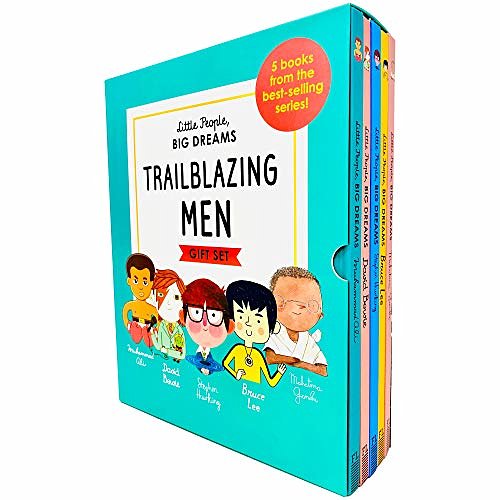 Cover Art for 9780711261174, Little People, Big Dreams Trailblazing Men Gift 5 Books Box Collection Set (Stephen Hawking, Bruce Lee, David Bowie, Muhammad Ali, Mahatma Gandhi) by Maria Isabel Sanchez Vegara