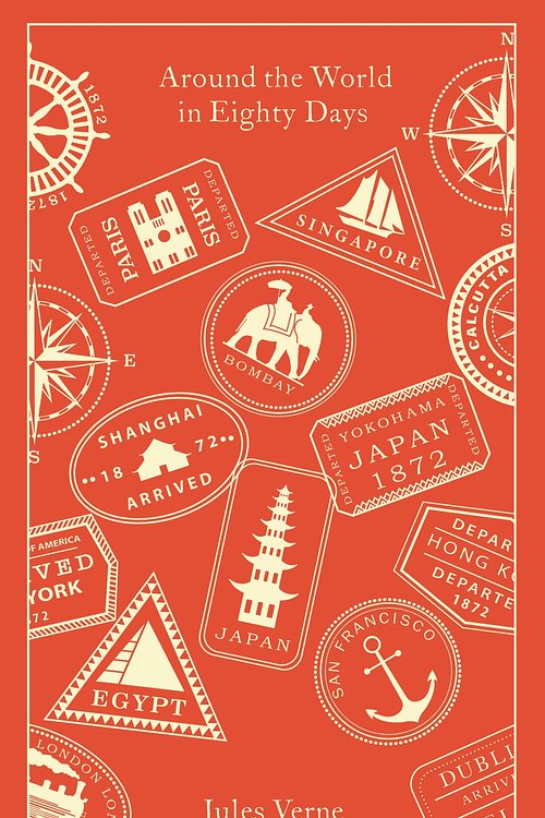 Cover Art for 9780241468654, Around the World in Eighty Days (Penguin Clothbound Classics) by Jules Verne