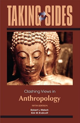 Cover Art for 9780078050343, Taking Sides: Clashing Views in Anthropology by Robert Welsch