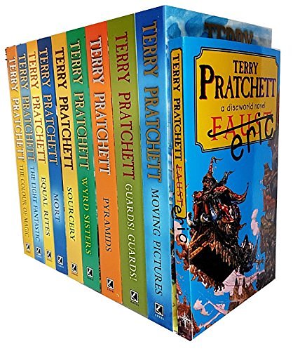 Cover Art for 9789123684458, Terry pratchett Discworld novels Series 1 and 2 :10 books collection set by Terry Pratchett