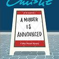 Cover Art for 9780062073631, A Murder is Announced by Agatha Christie