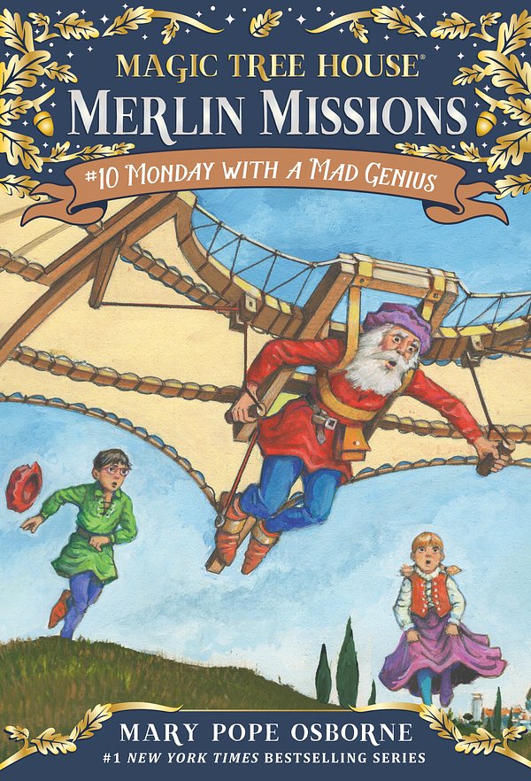 Cover Art for 9780375837302, Magic Tree House #38 Monday With A Mad Genius by Mary Pope Osborne