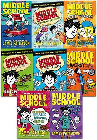 2 editions of James Patterson Middle School Collection 8 Books Set (Middle School Save Rafe, Middle School Ultimate Showdown, Middle School How I Survived Bullies Broccoli Shake Hill, My Brother is a Big Fat Liar, by James Patterson