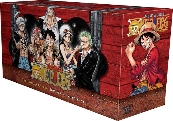 Cover Art for 9781974725960, One Piece Box Set 4: Dressrosa to Reverie: Volumes 71-90 with Premium (4) (One Piece Box Sets) by Eiichiro Oda