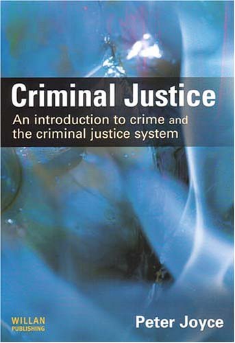 Cover Art for 9781843921837, CRIMINAL JUSTICE by Peter Joyce